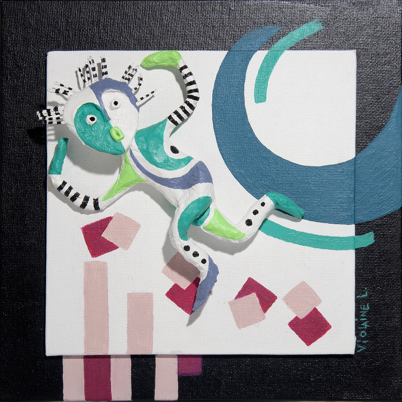 Esprit du Vent - 2022 - 20 x 20 cm (Coll. Part.)