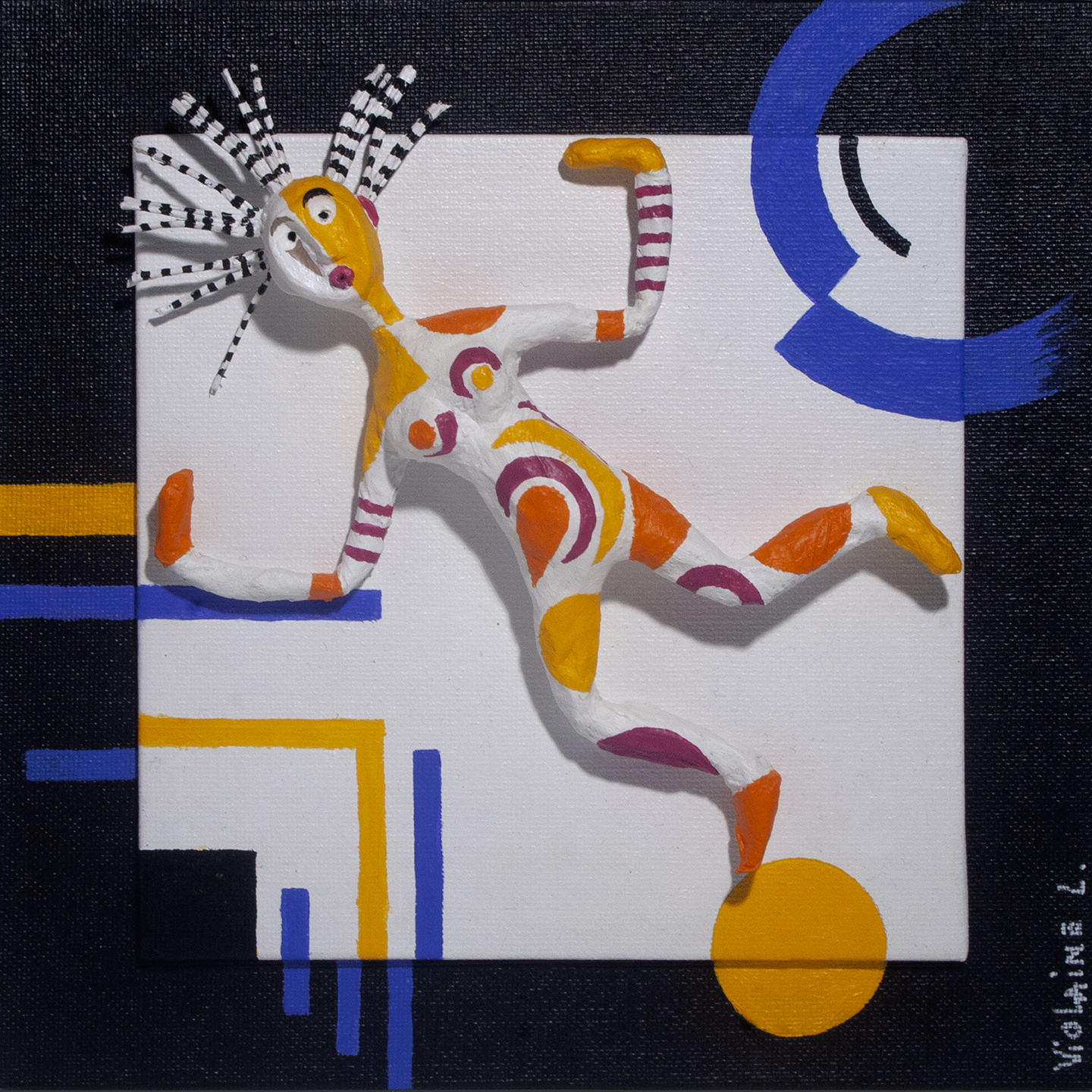 Quadrature du Cercle -2024 - 15 x15 cm