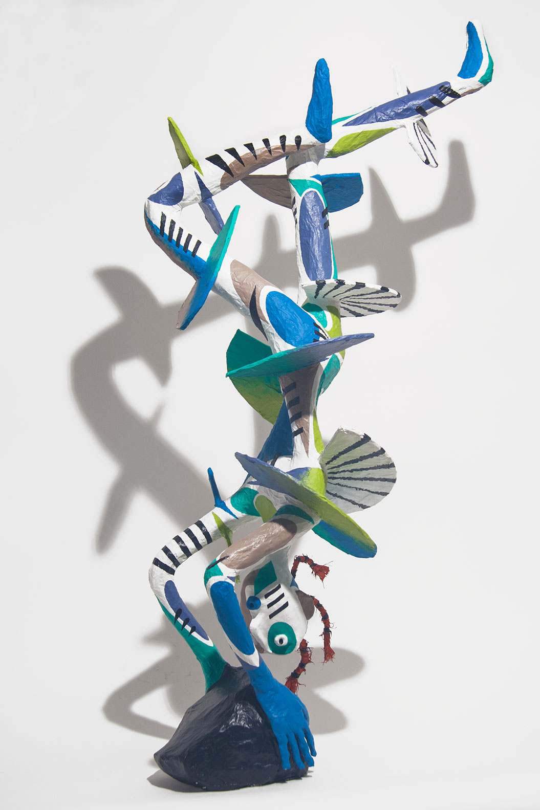 Staccato- 2017- 0,83 m - papier sculpté