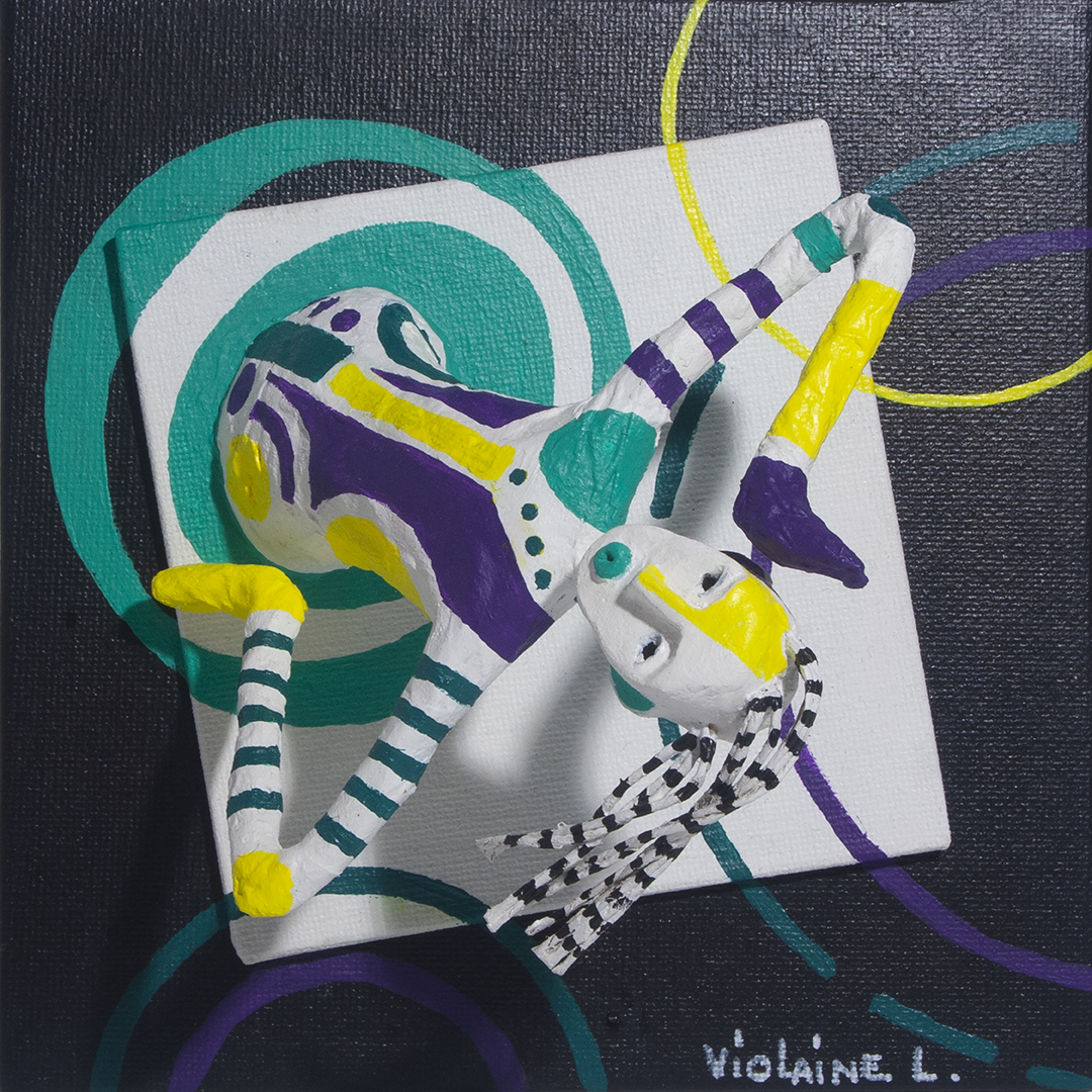Inversion - 2024 - 15 x 15 cm (Coll.Part.)
