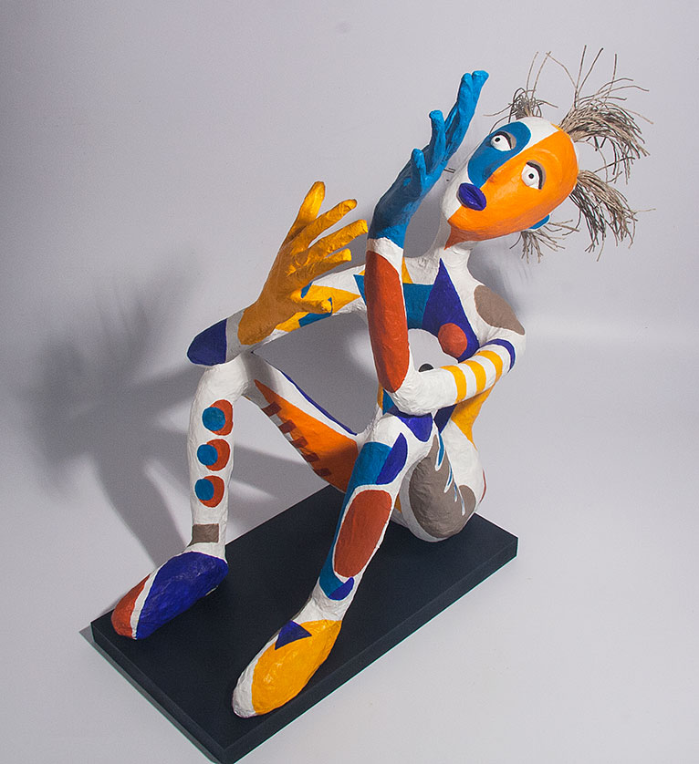 Shéhérazade - 2019 - 0,38 m papier sculpté (Coll. Part.)