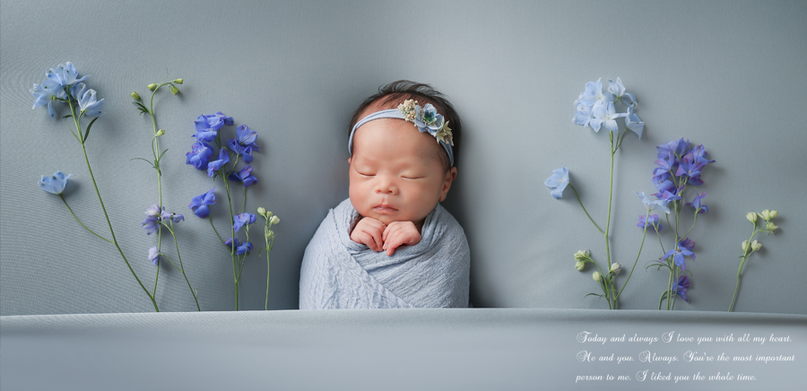 New Born 新潟フォトスタジオ アトリエコウノトリ ニューボーンフォト マタニティ ベビーフォト