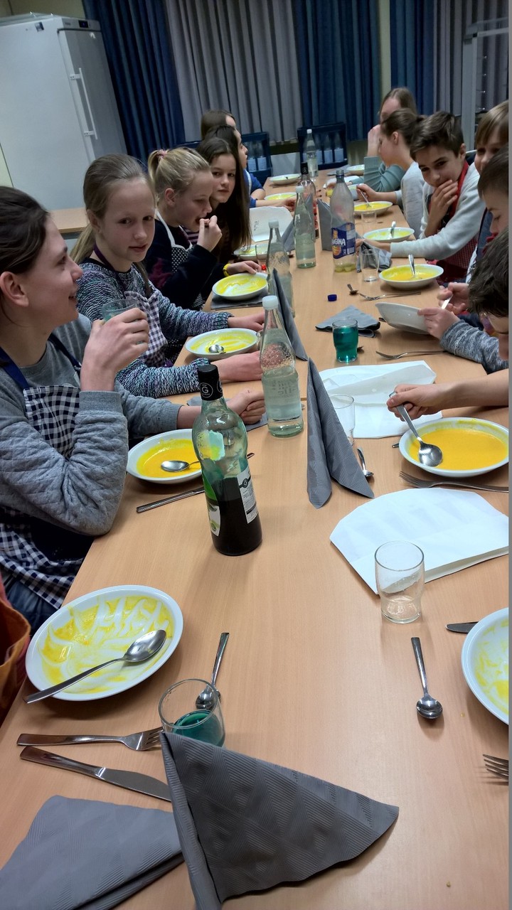 Kochvergnügen "La cuisine françaises pour les jeunes" am 26.2.2016