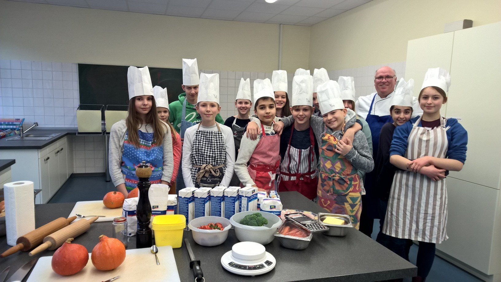 Kochvergnügen "La cuisine françaises pour les jeunes" am 26.2.2016