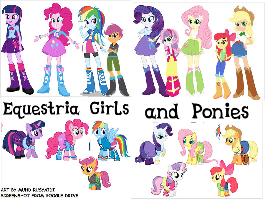 Equestria Girls and Ponies V1.0 (OLD)