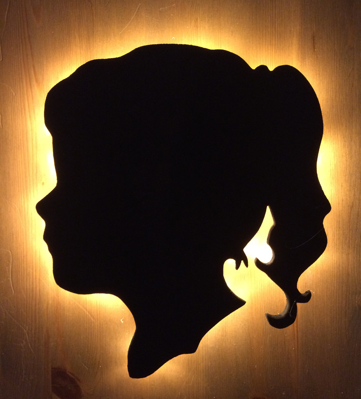 Schattenbilder - indirekte Beleuchtung - stefnics Zauberholz