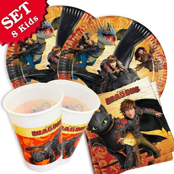 Drachenzahmen Leicht Gemacht Geburtstagsparty Partyzubehor Fur Deine Mottoparty