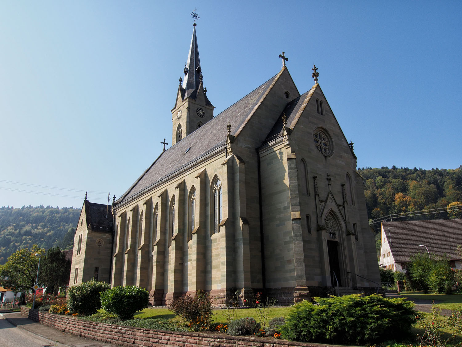 katholische kirche altoberndorf - Burgen - Archäologie, Geschichte