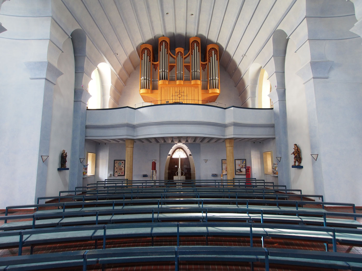 katholische stadtkirche Oberndorf - Burgen - Archäologie, Geschichte