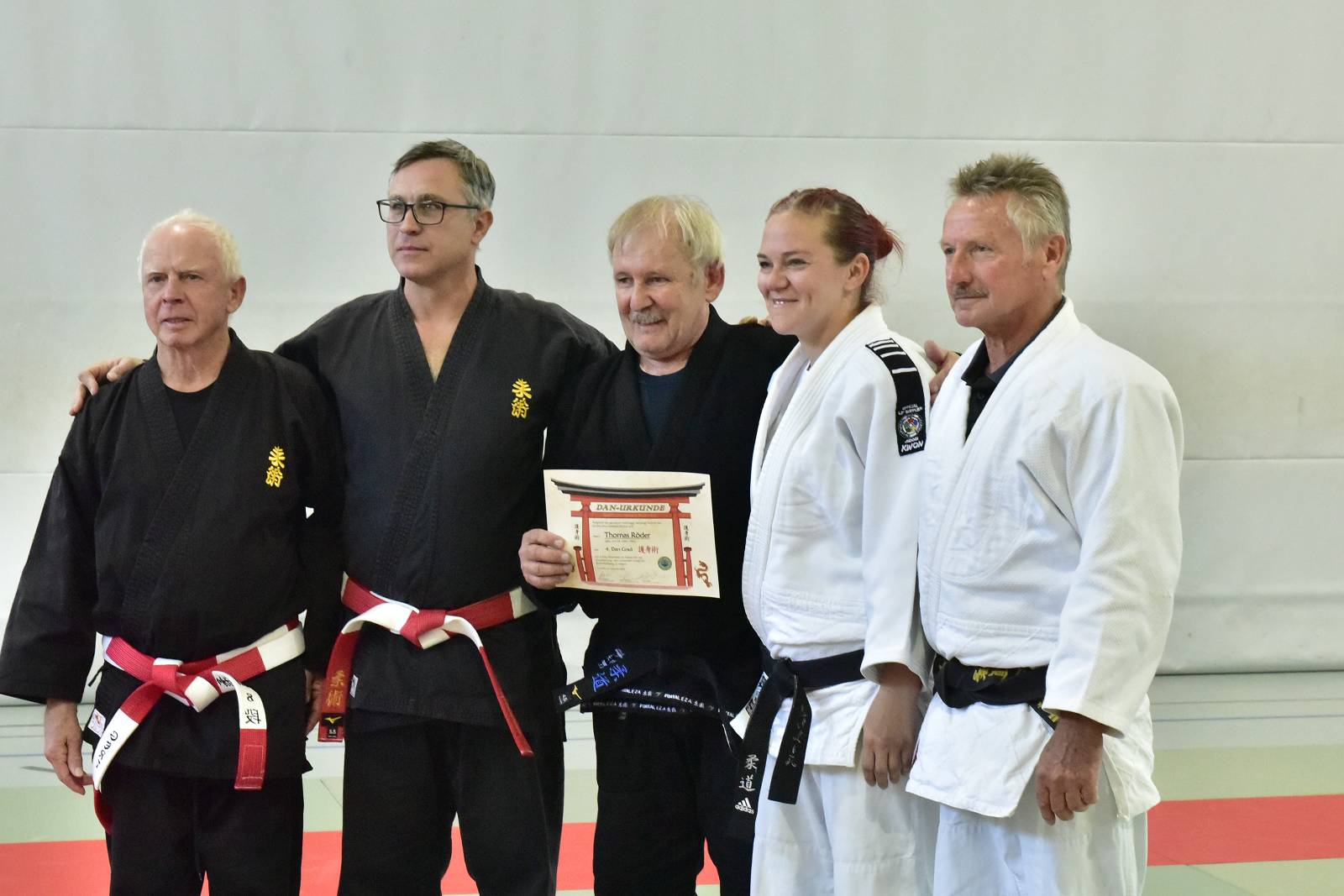 Kata - Lehrgang und DAN Prüfung Goshin Jitsu beim VfB Forchheim