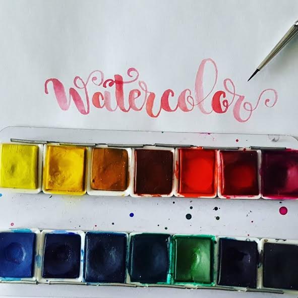 Letter Lovers halfapx: Handlettering Watercolor
