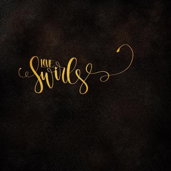 Letter Lovers halfapx: Lettering Love Swirls