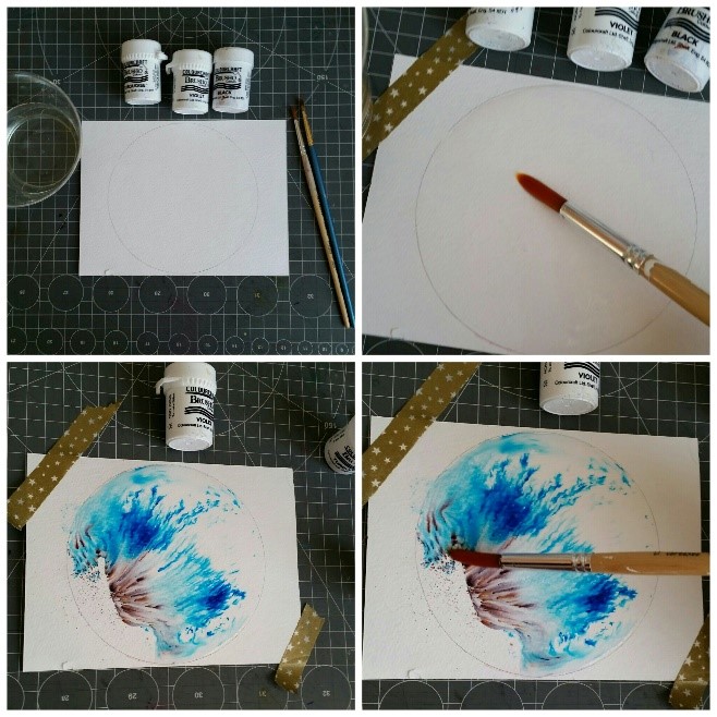 Letter Lovers nanoujess_creative: Anleitung mit Brushos malen