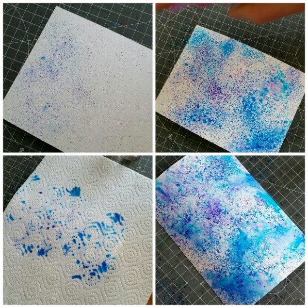 Letter Lovers nanoujess_creative: Hintergrund mit Brushos
