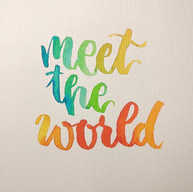 Letter Lovers derherrlehrer: Handlettering meet the world