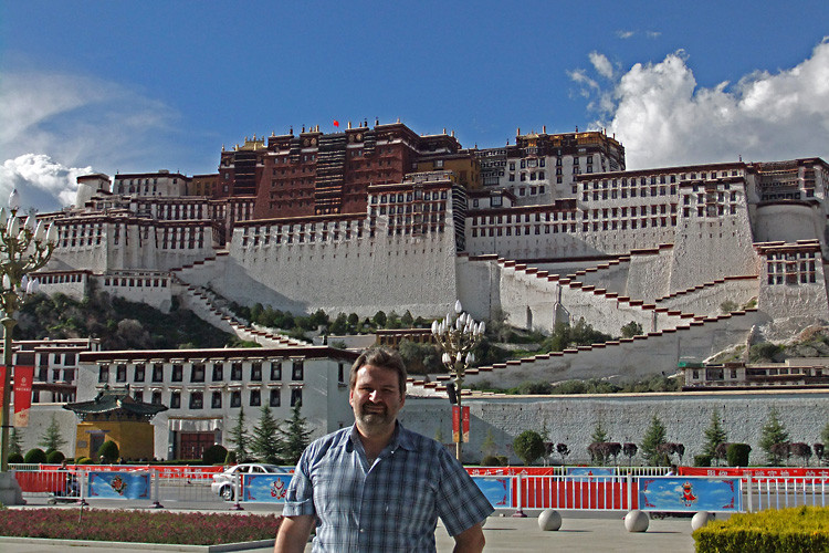 Potala Palast in Tibet