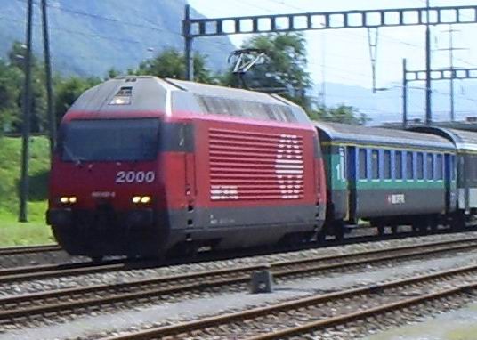 Am 07. August 2008 in Flums mit dem IR 772