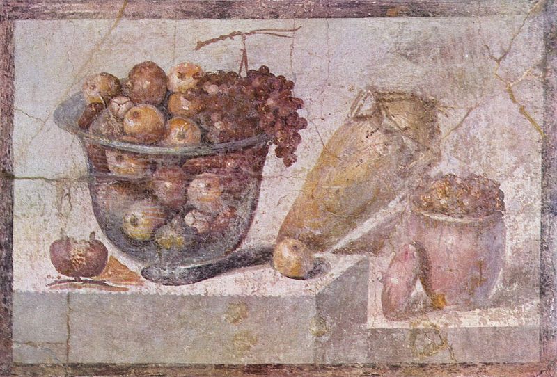 Scavi di Pompei, affresco, circa 70 AD