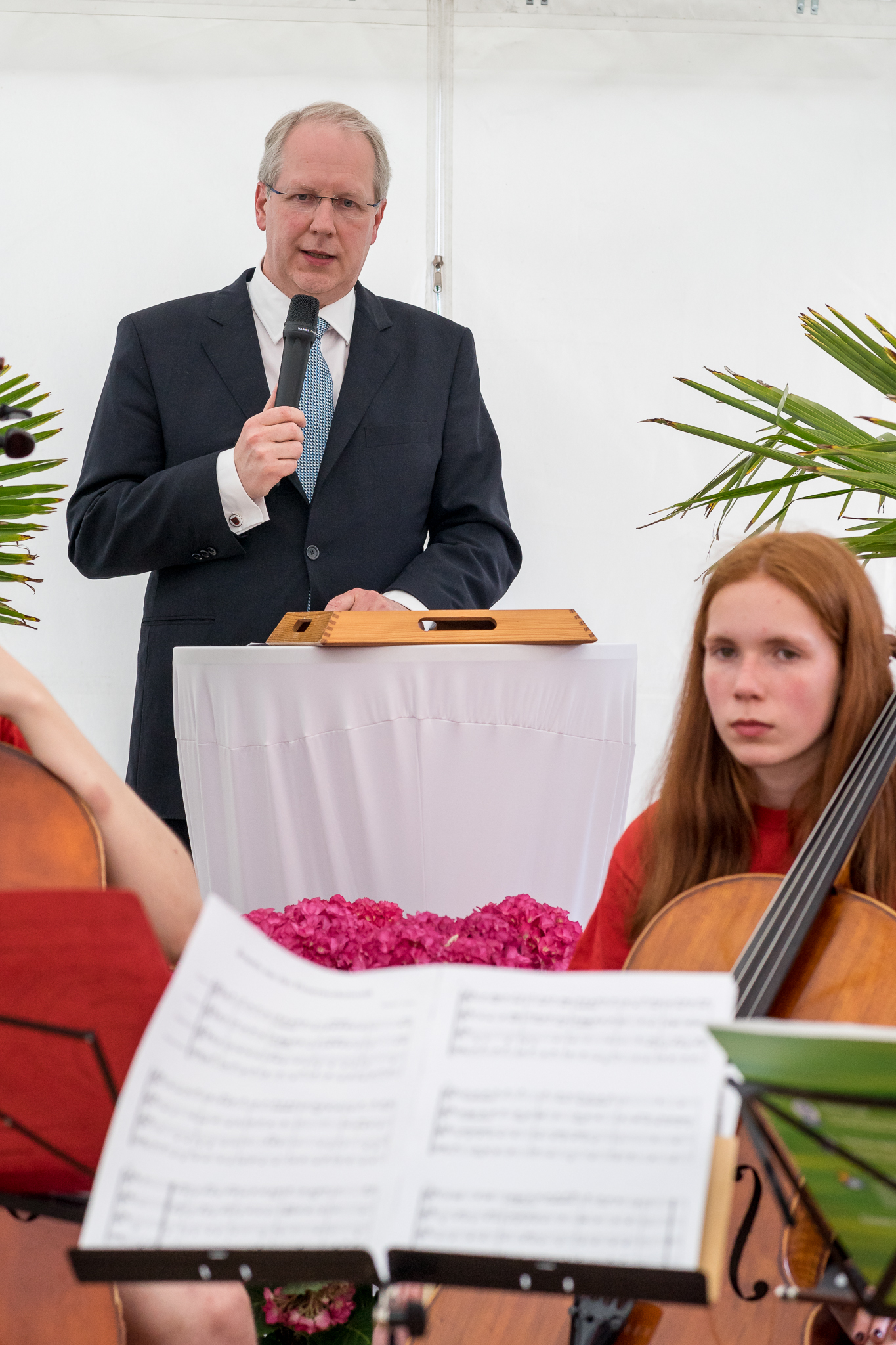 Stefan Schostok, ein alter Freund der Stiftung, der ihr in schwerer See zur Seite gestanden hat.