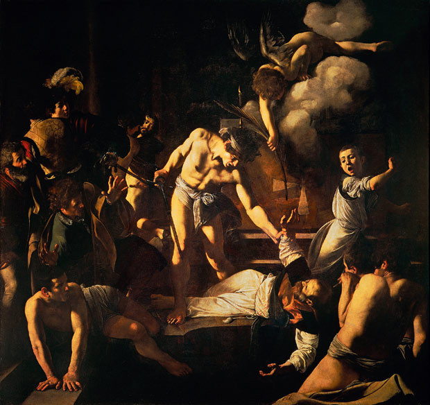 Michelangelo Merisi Caravaggio, Martirio di san Matteo, Olio su tela, 1601, San Luigi dei Francesi, Roma