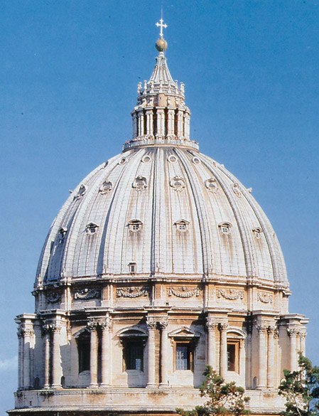 Michelangelo Buonarroti, Cupola di San Pietro, Basilica di San Pietro, Roma