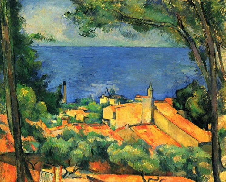 Paul Cézanne, "L'Estaque", 1883-85