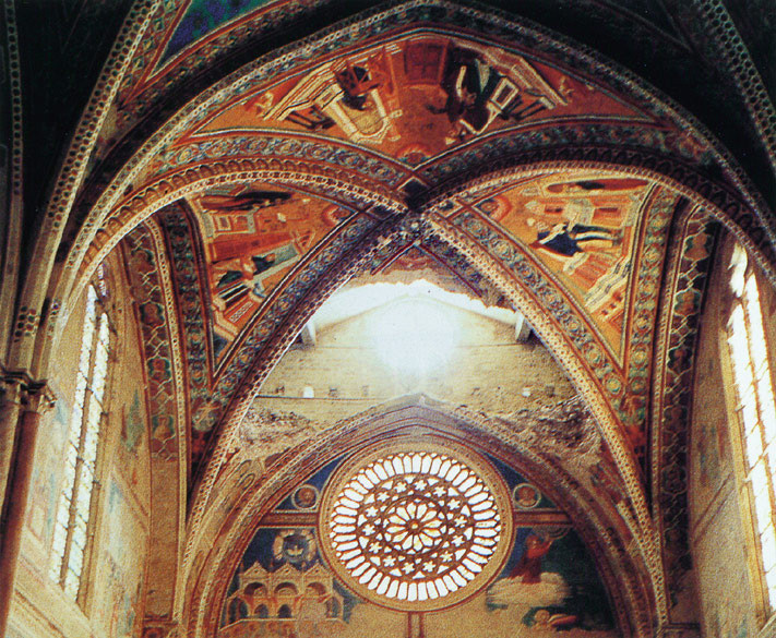 Basilica superiore di San Francesco (dopo il terremoto del 1997), Assisi