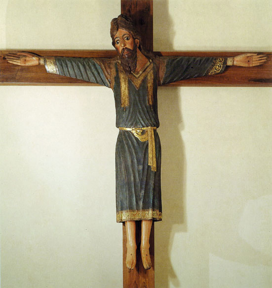 Il Santo Volto, Scultura a tutto tondo in legno, IX sec. d.C., Cattedrale di Sansepolcro (Arezzo)