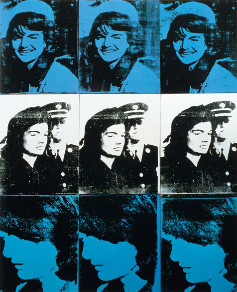 Andy Warhol, Nine Jackies, Serigrafia, 1964, Coll. privata