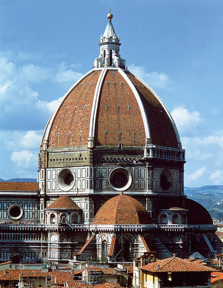 Filippo Brunelleschi, Cupola di Santa Maria del Fiore, 1418-38, Chiesa di Santa Maria del Fiore, Firenze