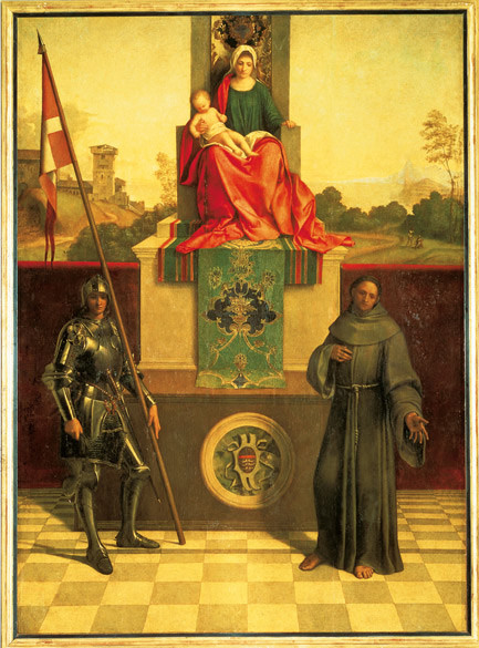 Giorgione, Madonna tra San Liberale e San Francesco - Pala di Castelfranco, Olio su tavola, 1505, Castelfranco Veneto