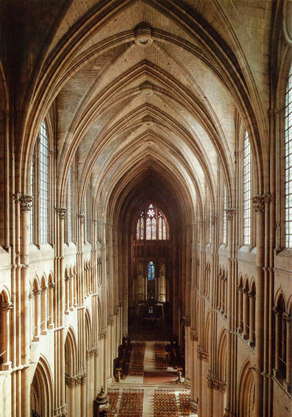 Cattedrale di Notre Dame: navata laterale destra, Reims