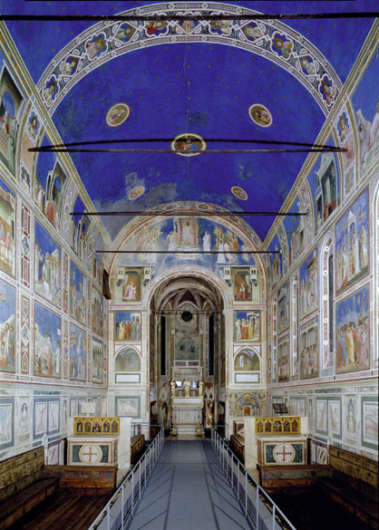 Giotto, Cappella degli Scrovegni: interno, Affresco, 1305 d.C., Cappella degli Scrovegni (Padova)