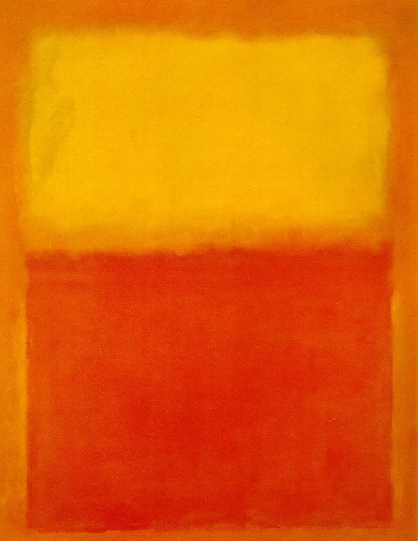 Mark Rothko, "Orange and Yellow", 1956,