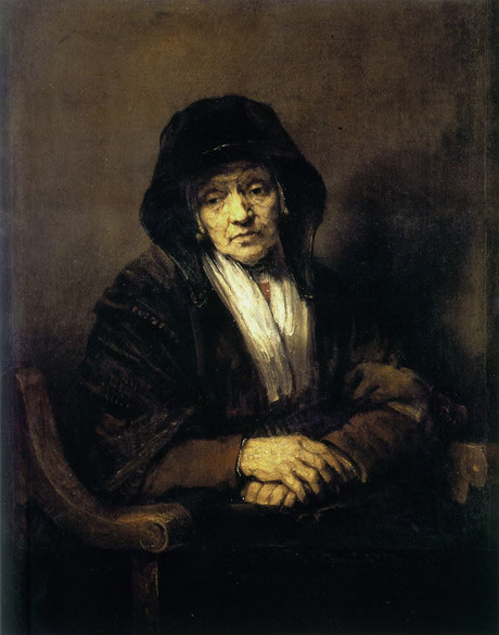 Van Rijn Rembrandt, La vecchia, Olio su tela, Ermitage, San Pietroburgo