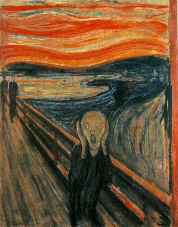 Edvard Munch, "L'urlo", 1893