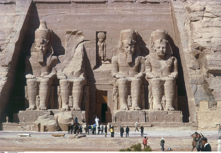 Tempio di Ramesse II, Architettura in pietra, 1260 a.C. ca, Abu Simbel