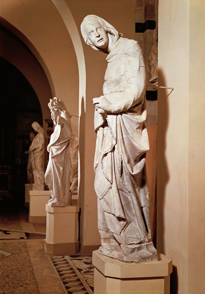 Giovanni Pisano, Maria di Mosè, Scultura in marmo, Museo dell'Opera del Duomo (Siena)