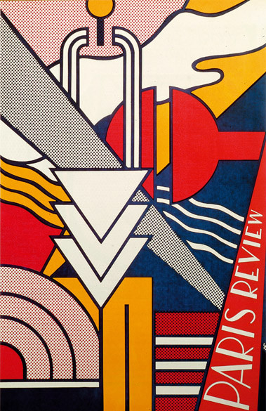 Roy Lichtenstein, Paris Review Poster, Serigrafia in rosso, giallo, blu e nero, 1966