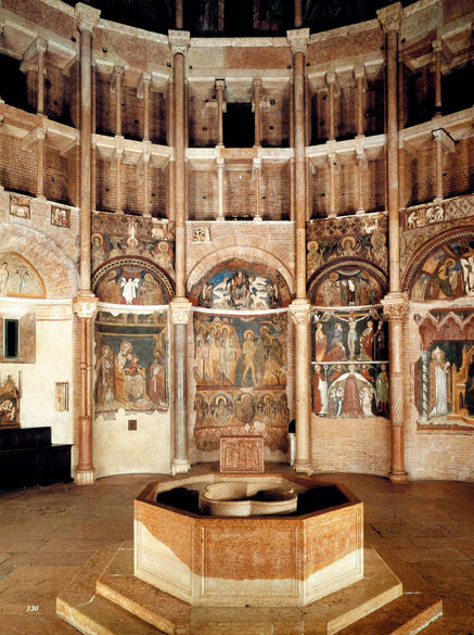 Benedetto Antelami, Battistero di Parma: interno, 1216 d.C., Parma