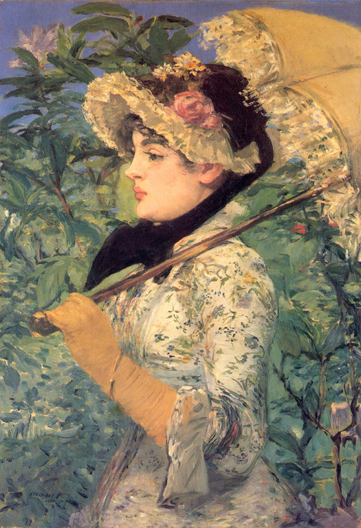 Edouard Manet, "Primavera - Jeanne de Marsy", 1881