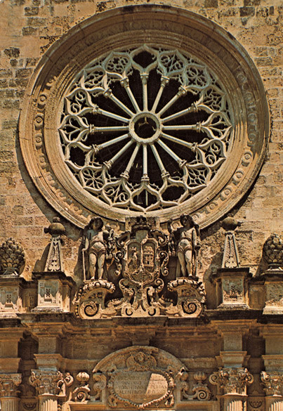 Cattedrale di Otranto: rosone, Otranto