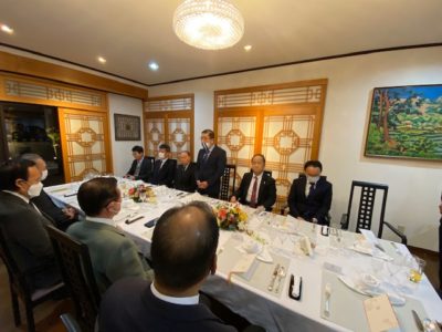 駐横浜大韓民国総領事主催 晩餐会