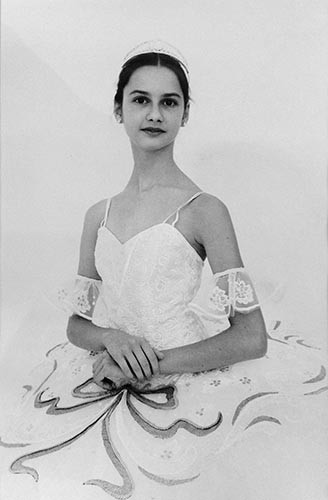 Ballerina | analoges Foto / Handabzug S/W | 1990 | Dnjepropjetrowsk 