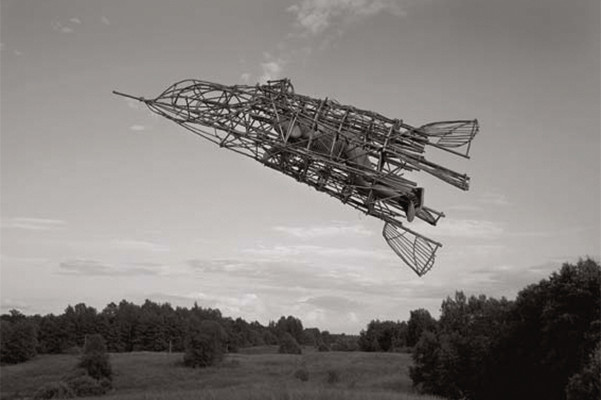      First lithuanian Astronaut | toned photo | 66x100 | 2009