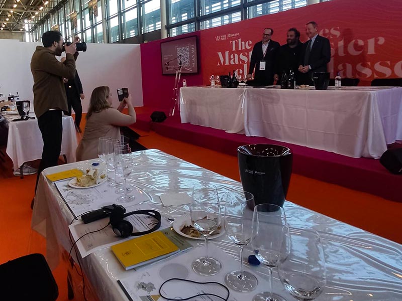 Masterclasses en je best doen op Vinexpo ;) 