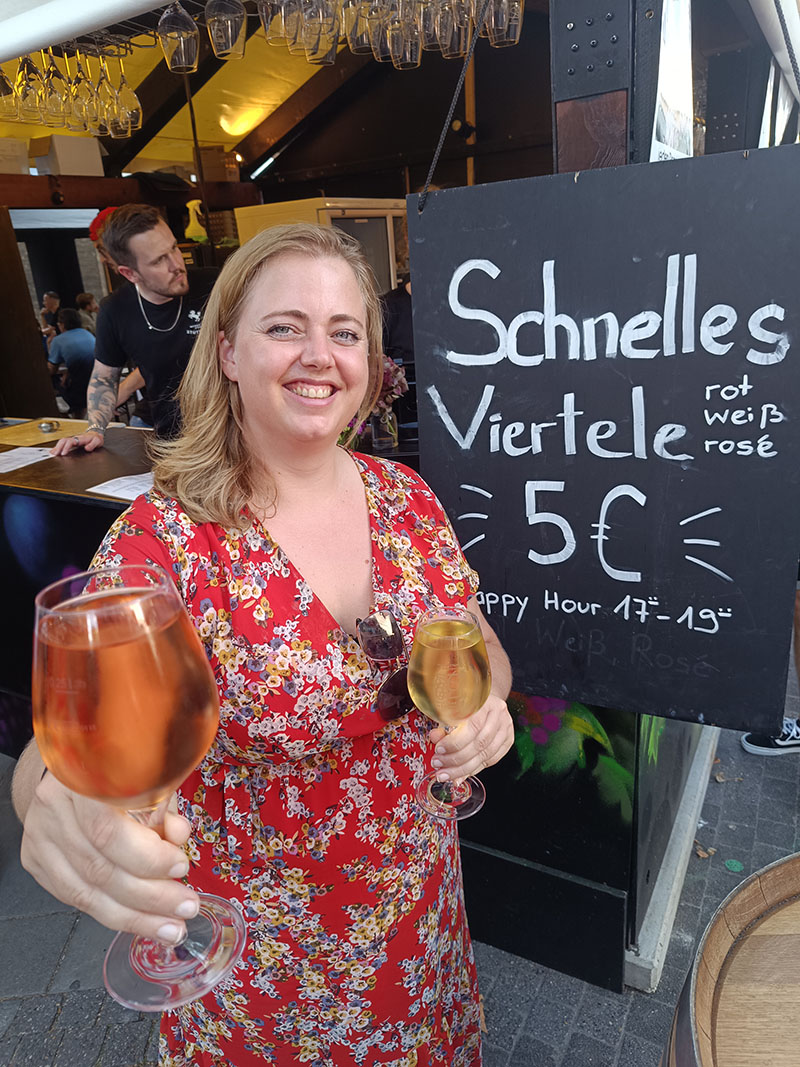 Gekke Duitse wijn gewoontes - viertellers