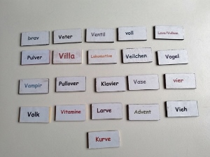 Merkwörter mit "V" - ullaslerntherapies Webseite!