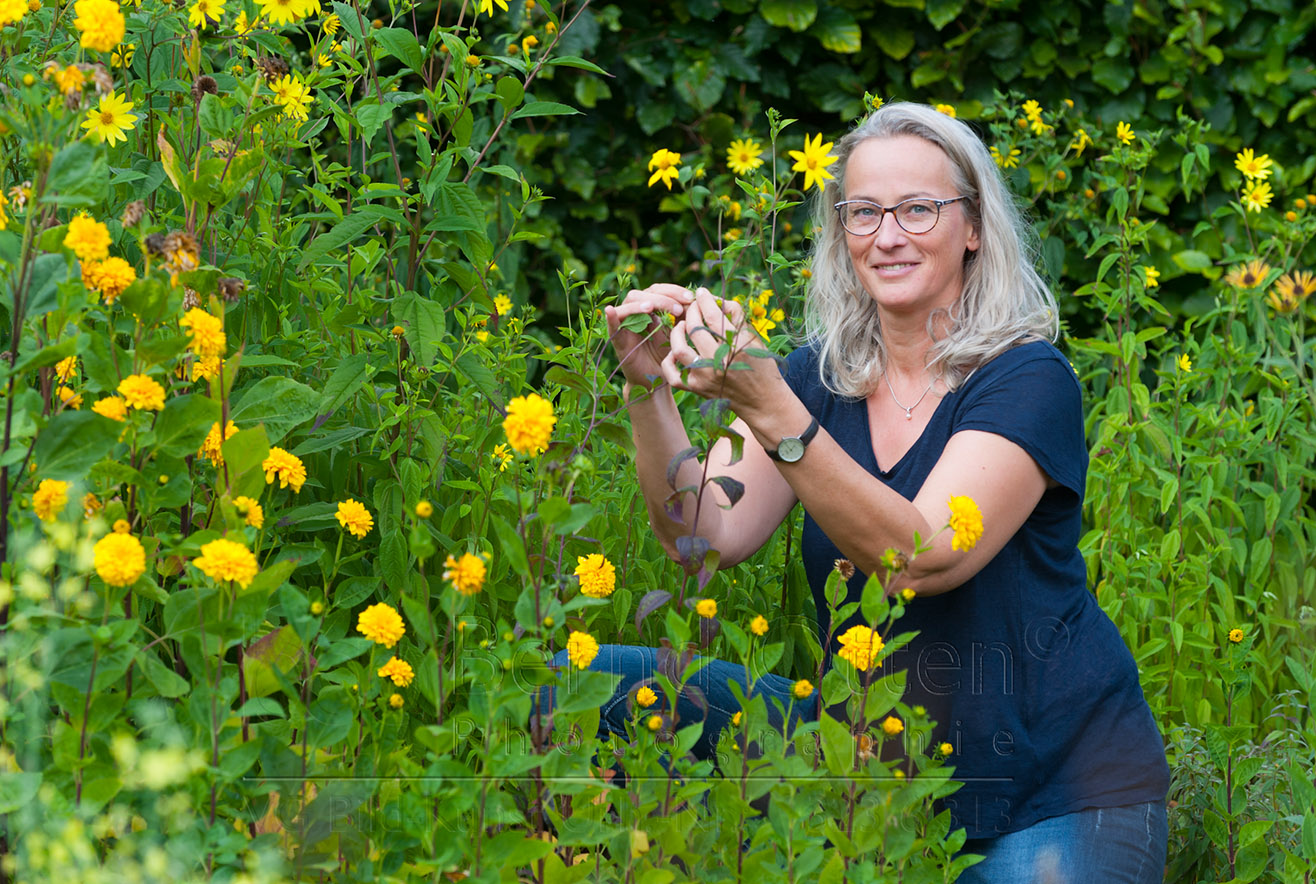 Gärtnermeisterin Anette Minners