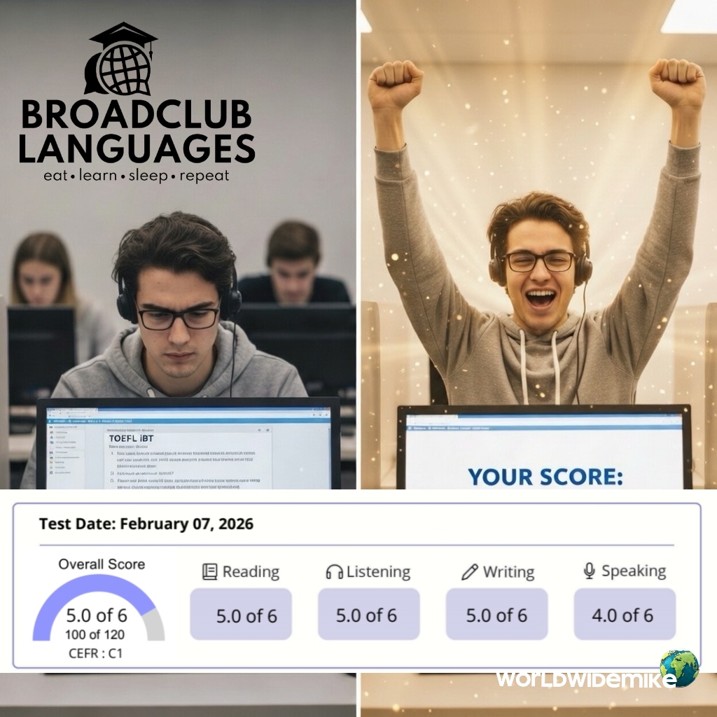 From 60 to 100 in TOEFL iBT: A Year of Discipline, Anxiety, and Transformation